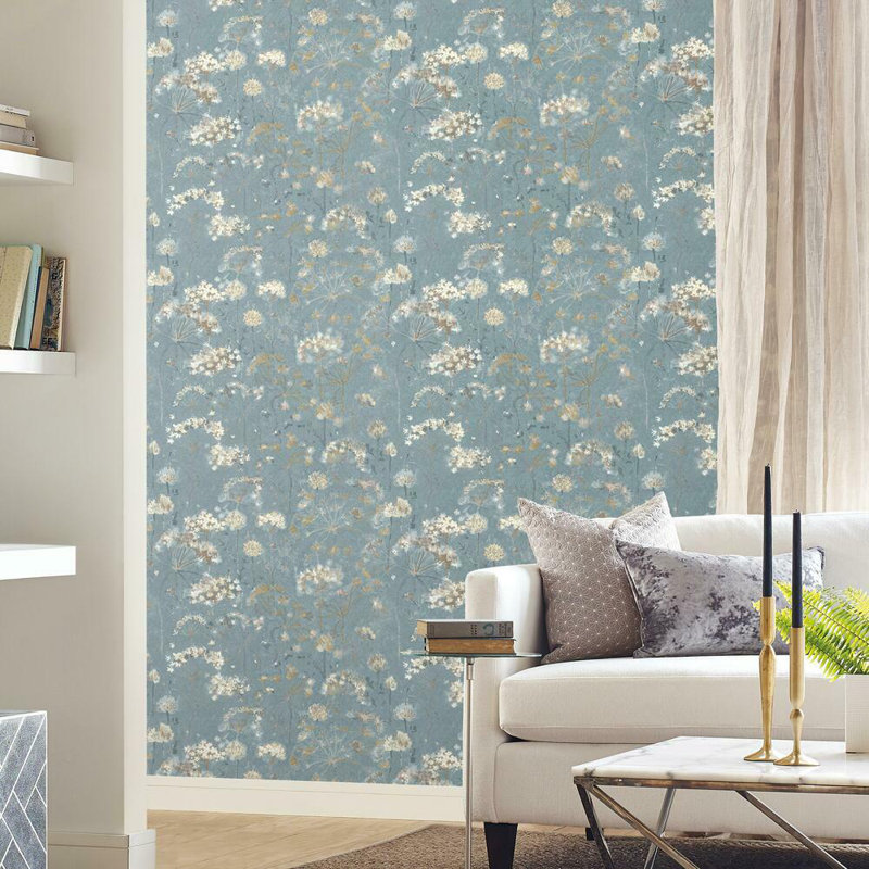 York Wallcoverings Simply Candice Botanical Fantasy 20' L x 27" W